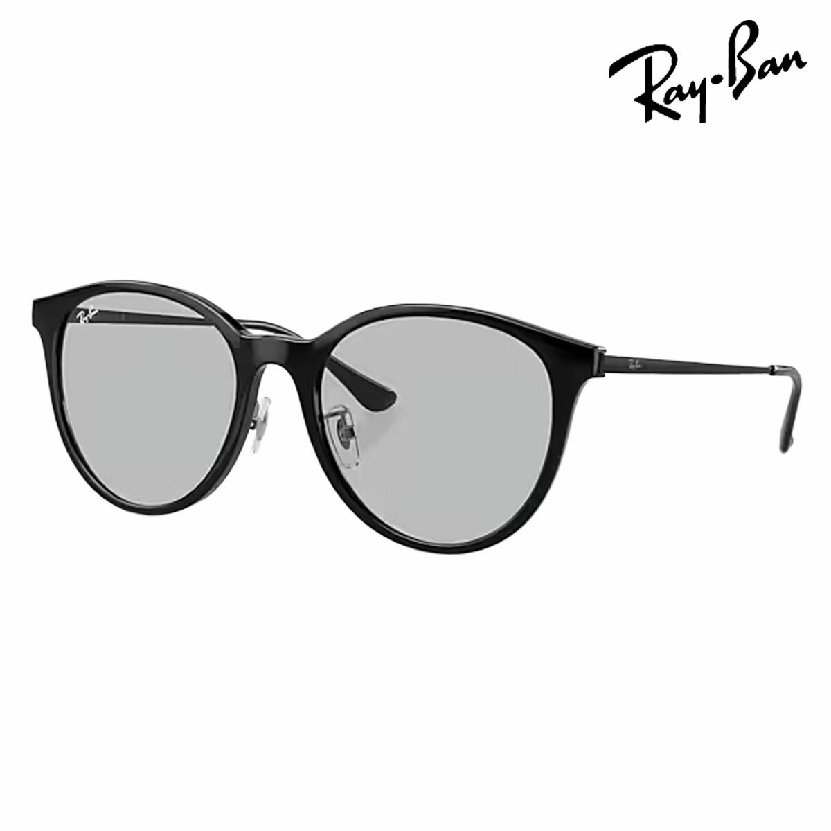 RayBanレイバンユニセックス4334Dサングラス4334D601/8755カラー名称：BLACK/LIGHTGREY【25FW】
