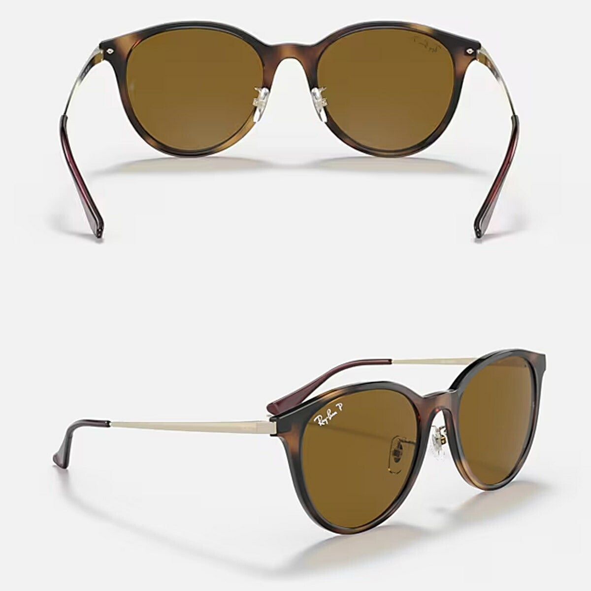 RayBanレイバンユニセックス4334Dサングラス4334D710/8355カラー名称：LIGHTHAVANA/BROWN【25FW】