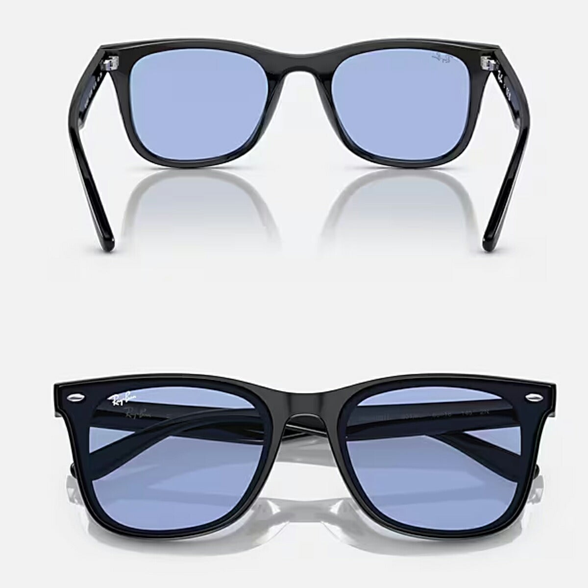 RayBanレイバンユニセックス4391Dサングラス4391D601/8065カラー名称：BLACK/BLUE【25FW】