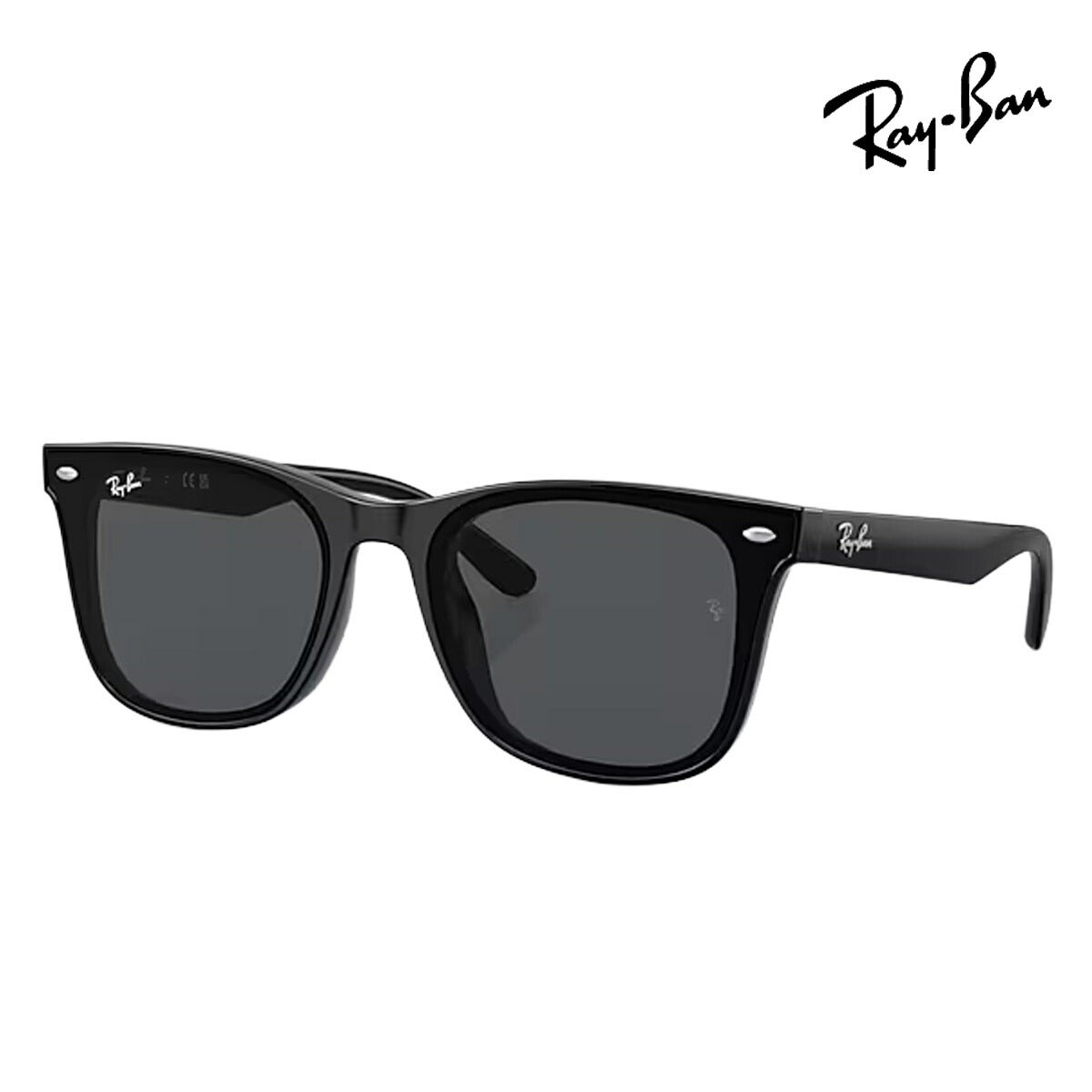 RayBanレイバンユニセックス4391Dサングラス4391D601/8765カラー名称：BLACK/DARKGREY【25FW】