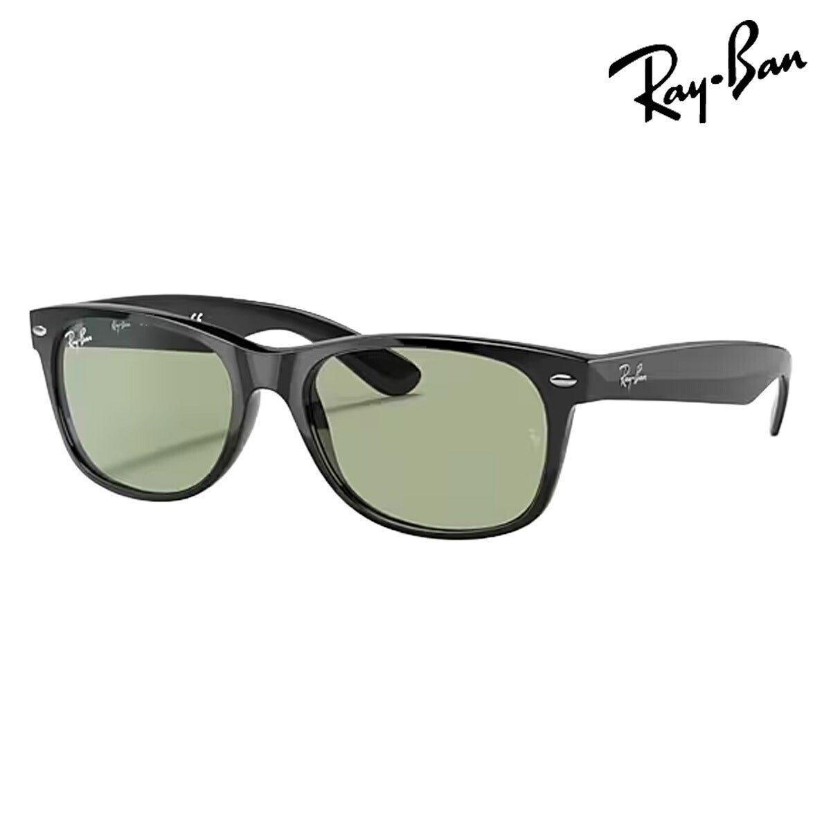 RayBanレイバンユニセックスNewWayfarerサングラス2132F601/5255カラー名称：BLACK/GREEN【25FW】