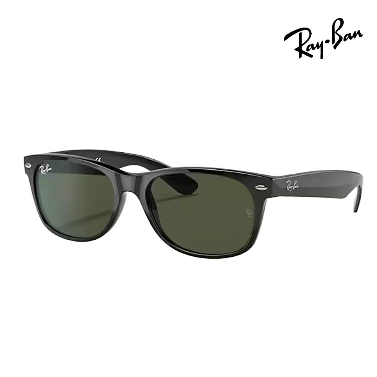 RayBanレイバンユニセックスNewWayfarerサングラス2132F901L55カラー名称：BLACK/G-15【25FW】