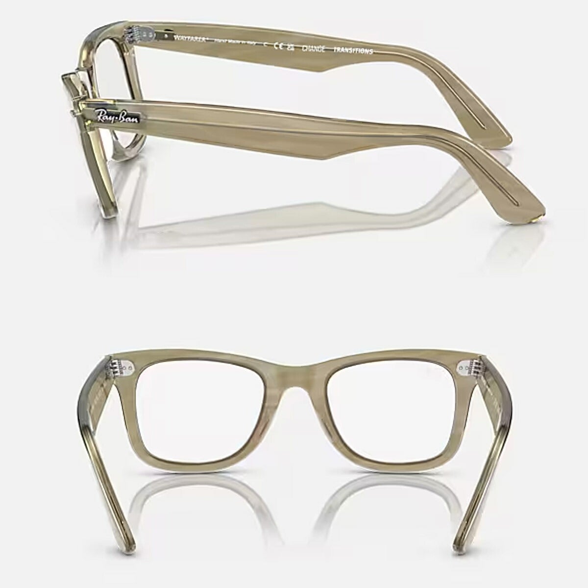RayBanレイバンユニセックスWayfarerサングラス2140F1387GG52カラー名称：PHOTOSTRIPEDGREY/TRANSITIONS8SAPPHIRE【25FW】