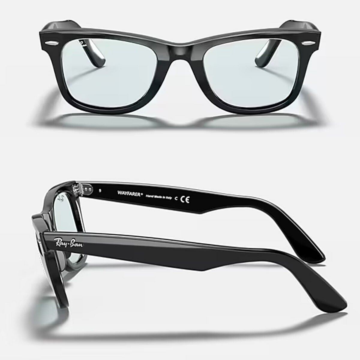 RayBanレイバンユニセックスWayfarerサングラス2140F601/R552カラー名称：BLACK/LIGHTGREY【25FW】