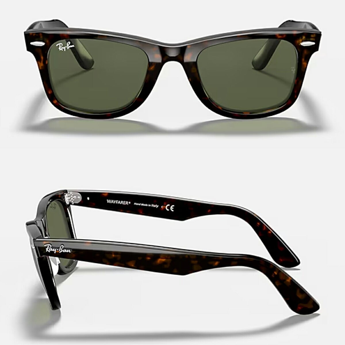 RayBanレイバンユニセックスWayfarerサングラス2140F90252カラー名称：TORTOISE/G-15【25FW】