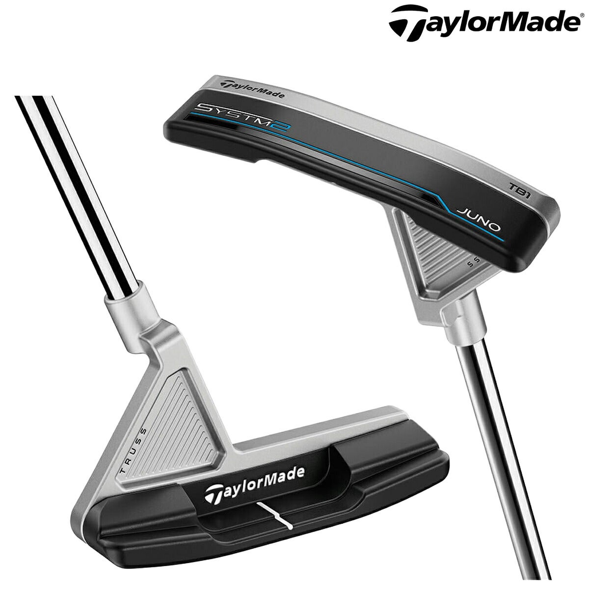 テーラーメイドメンズシステム2SYSTM2JUNOジュノTB1トラスヒールパターKBSSTEPPEDCHROMEスチールシャフトLAMKINDEEPETCHEDSMOOTHBK/BLグリップ【26SS】