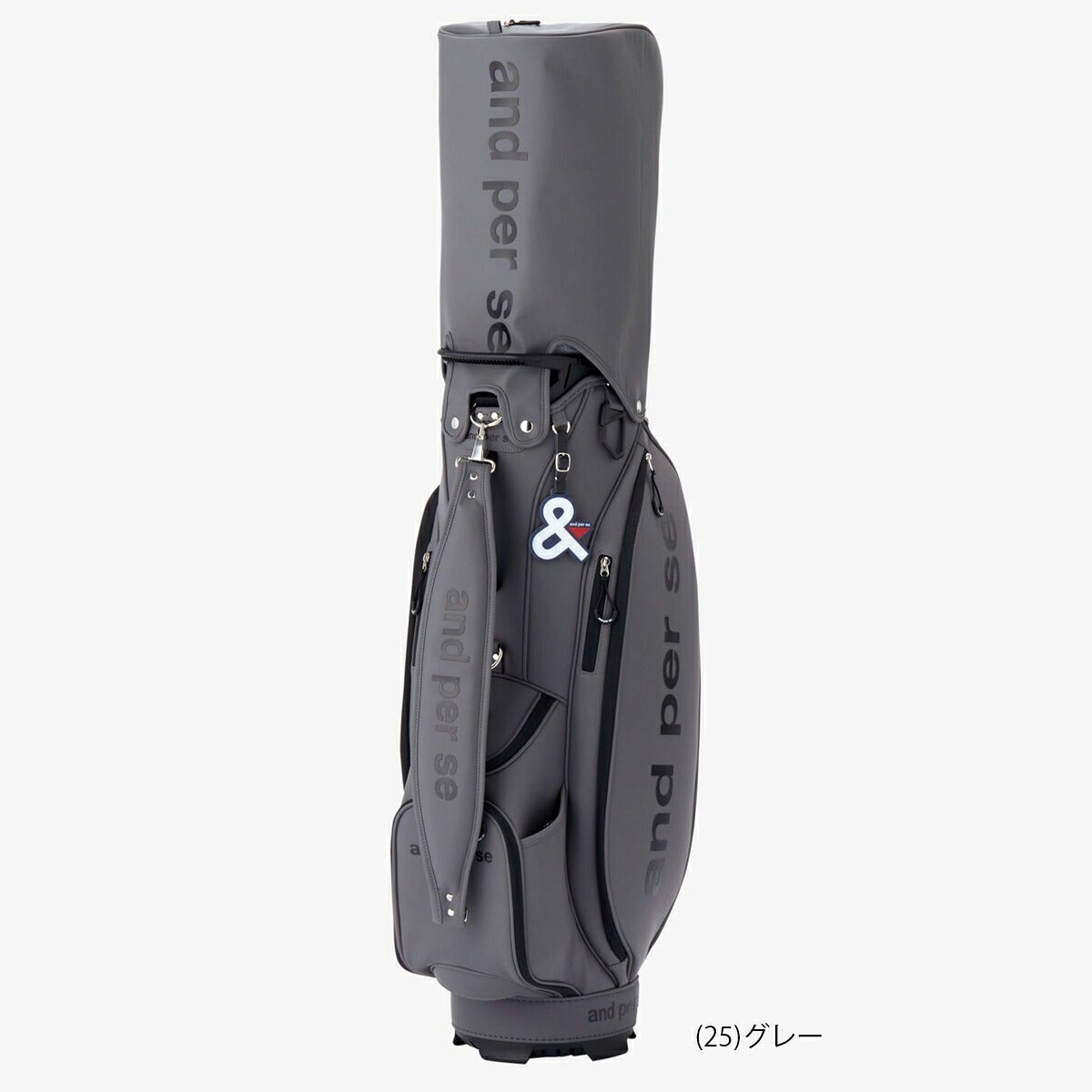 アンパスィユニセックスキャディバッグ3.8kg9型5分割47インチ対応ネームプレート付属刻印タイプAUS7306キャディーバッグ【26SS】【26FW】