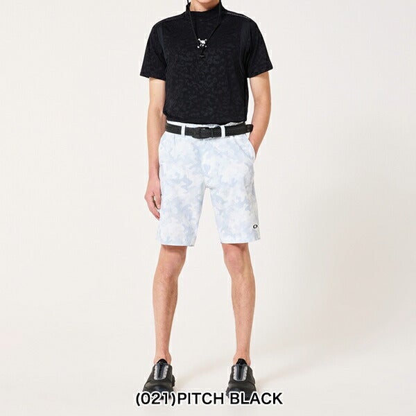 オークリー2026年春夏モデルメンズSKULLSPOTTEDJACQUARDMOCKモックネック半袖シャツSkullSpottedJacquardMockFOA409088【26SS】