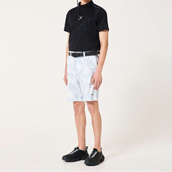 オークリー2026年春夏モデルメンズSKULLSPOTTEDJACQUARDMOCKモックネック半袖シャツSkullSpottedJacquardMockFOA409088【26SS】