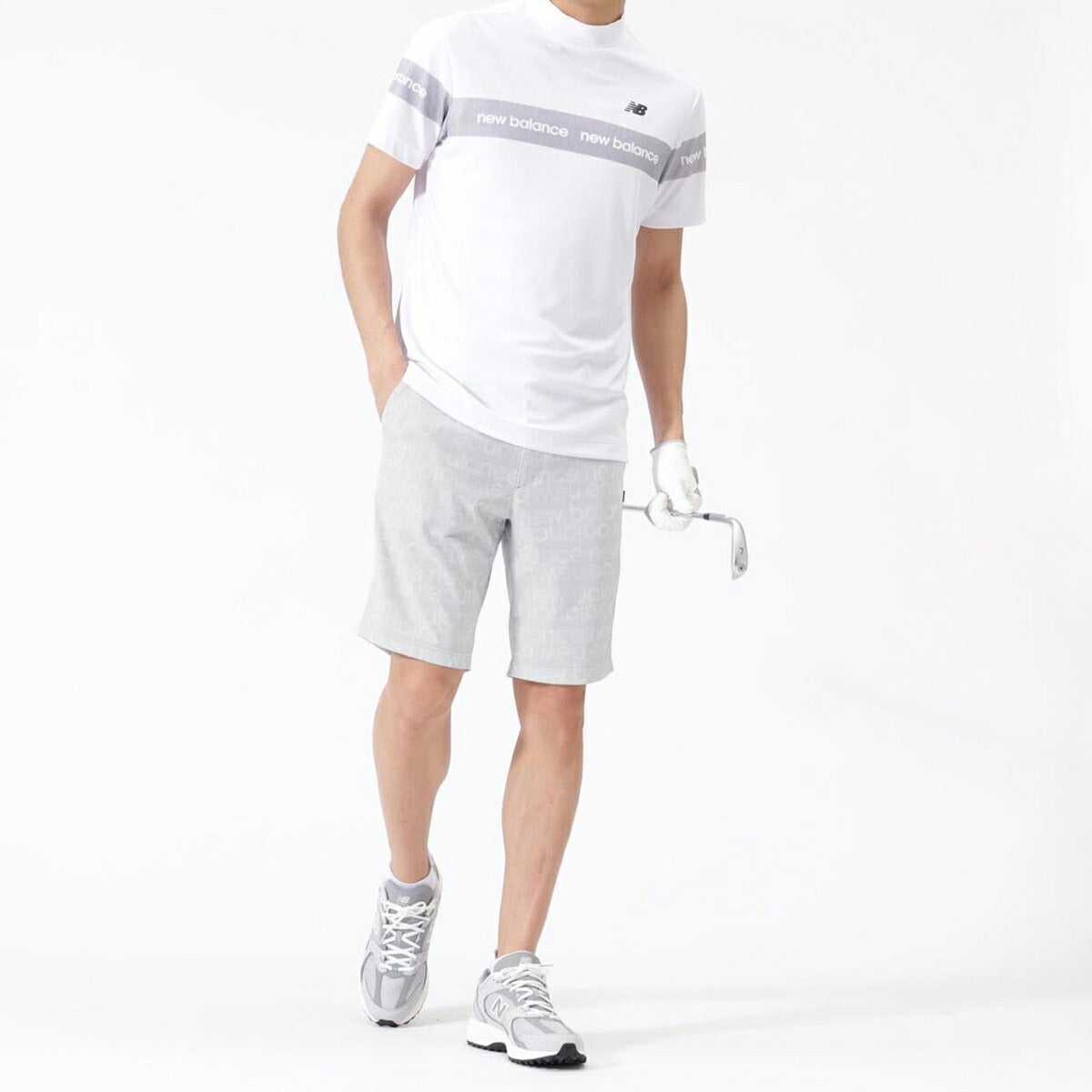 ニューバランスゴルフ2026年春夏モデルメンズジャージショートパンツＪＥＲＳＥＹＡＴＨＬＥＴＩＣＳＨＯＲＴＰＡＮＴ012-6132003【26SS】