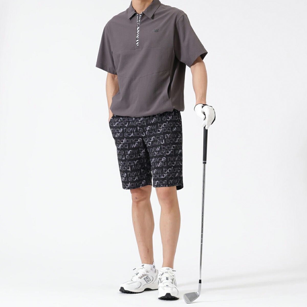 ニューバランスゴルフ2026年春夏モデルメンズジャージショートパンツＪＥＲＳＥＹＡＴＨＬＥＴＩＣＳＨＯＲＴＰＡＮＴ012-6132003【26SS】