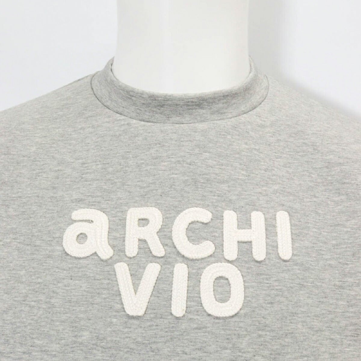 アルチビオ2026年春夏モデルメンズロゴ刺繍ダンボール半袖プルオーバー【メンズ】ロゴ刺繍ダンボールプルオーバーA569305【26SS】
