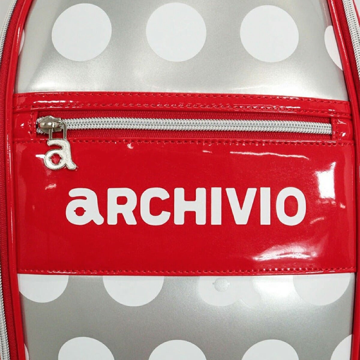 アルチビオ2026年春夏モデルレディース【復刻】ドット柄キャディバッグ3.5kg9型46インチ対応ネームプレート付属刻印タイプ【復刻】ドット柄キャディバッグA550201【26SS】