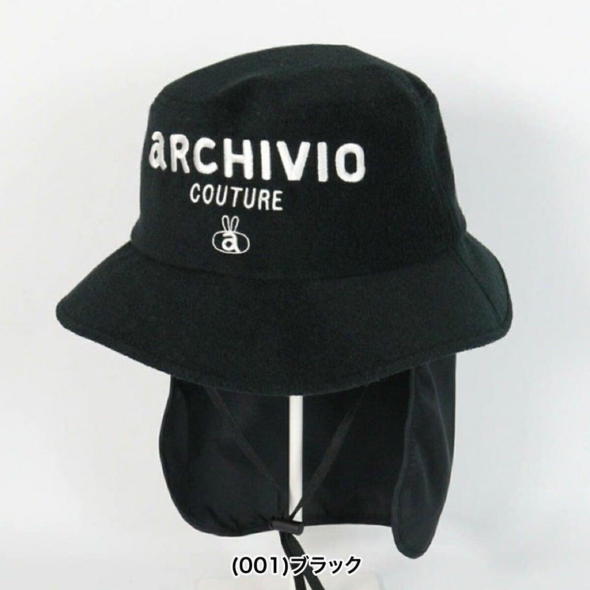 アルチビオ2026年春夏モデルレディースサンシェード付ロゴ刺繍ハットサンシェード付ロゴ刺繍ハットA550212【26SS】