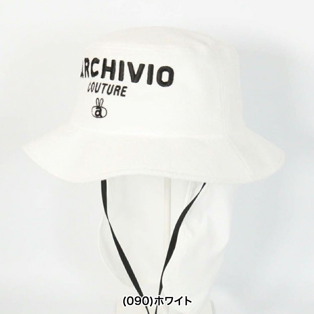アルチビオ2026年春夏モデルレディースサンシェード付ロゴ刺繍ハットサンシェード付ロゴ刺繍ハットA550212【26SS】
