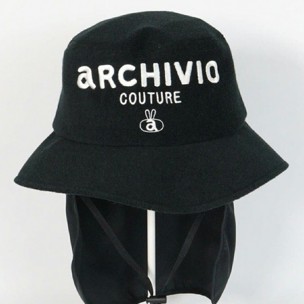 アルチビオ2026年春夏モデルレディースサンシェード付ロゴ刺繍ハットサンシェード付ロゴ刺繍ハットA550212【26SS】