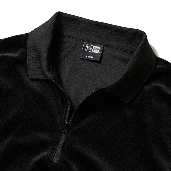 ニューエラ2024年秋冬モデルメンズVELOURPOLO長袖シャツ14326401NEWERA【24】