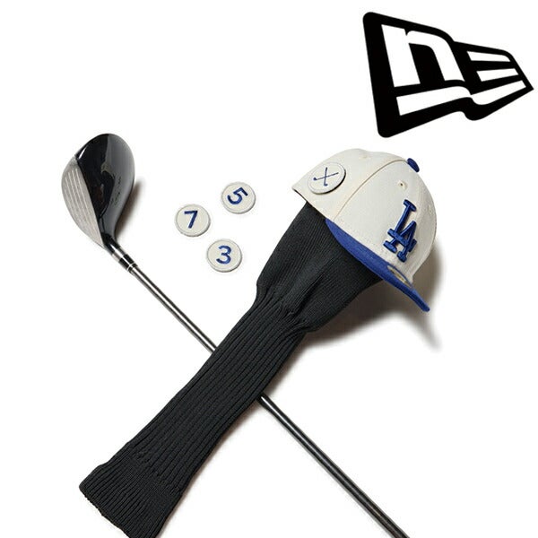 ニューエラ2025年春夏モデルメンズGFFWCOVERLOSDODCRMDROフェアウェイウッド用ヘッドカバー14393710【25】