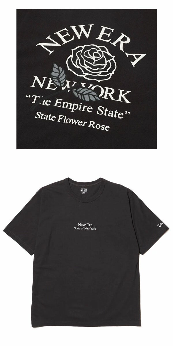 ニューエラ2025年春夏モデルメンズSSWASCTTEESTATEFLOWER半袖Tシャツ14410022【25】