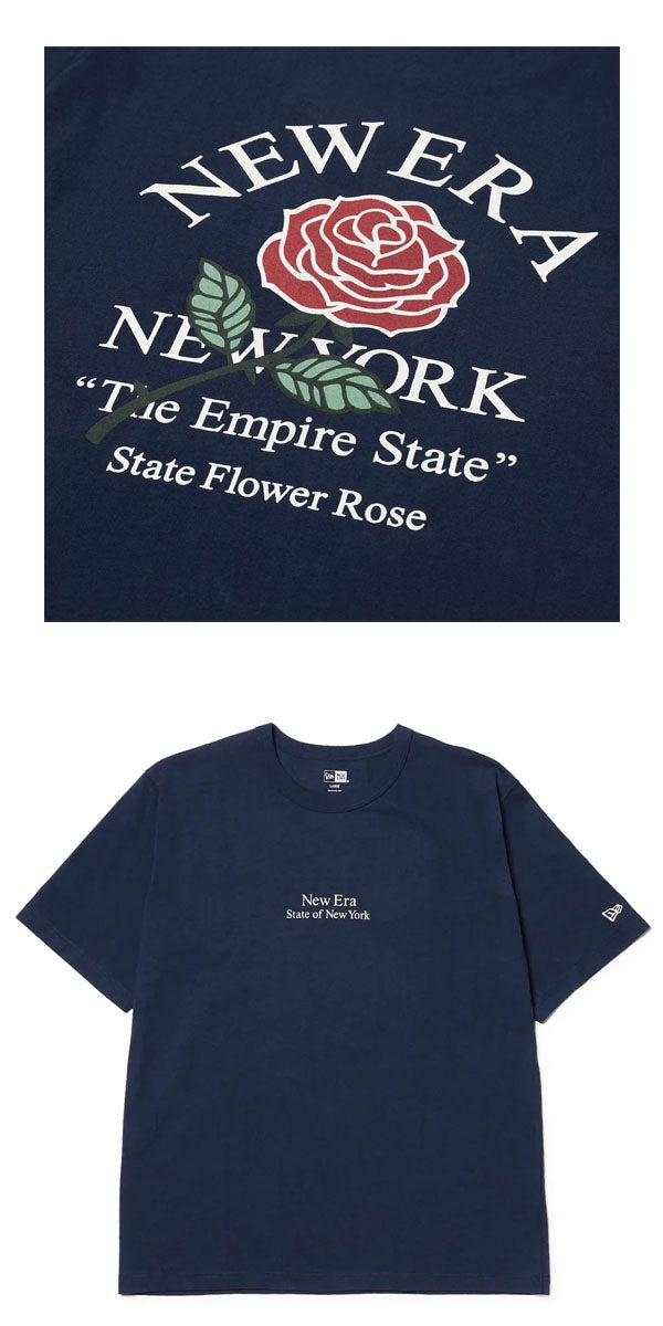 ニューエラ2025年春夏モデルメンズSSWASCTTEESTATEFLOWER半袖Tシャツ14410024【25】