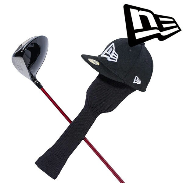 ニューエラ2025年春夏モデルメンズGOLFHEADCOVERFLSWHドライバー用ヘッドカバー14518200【25】