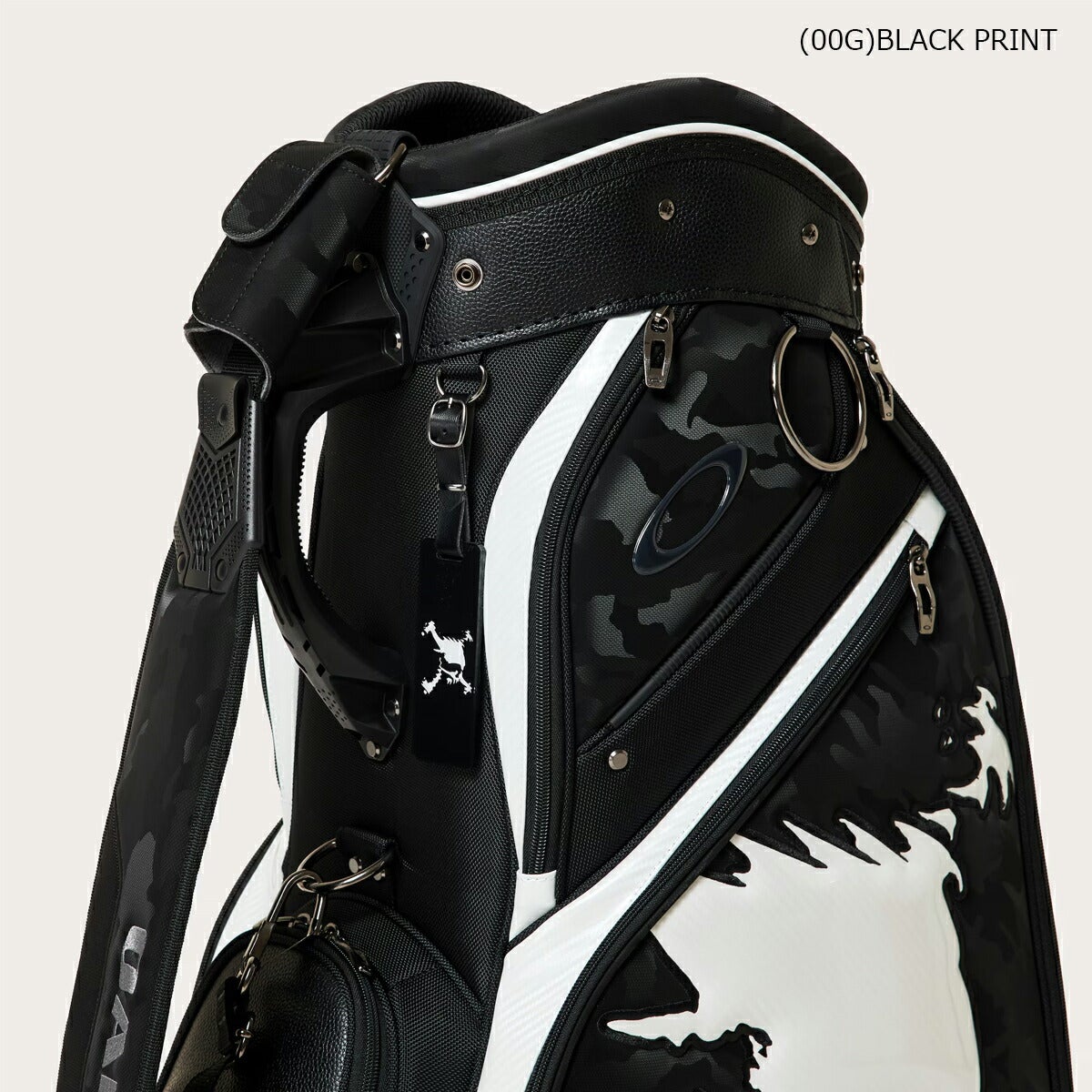 オークリーメンズSKULLGOLFBAG18.0キャディーバッグ9.5型4.5kg5分割ネームプレート付属刻印タイプFOS901966OAKLEY【25】