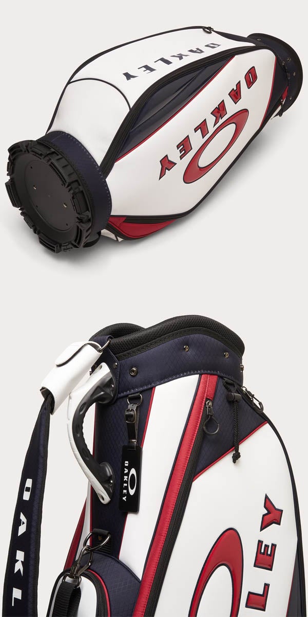 オークリー2025年春夏モデルメンズOAKLEYGOLFBAG18.0キャディーバッグ9.5型3.1kg5分割47インチ対応ネームプレート付属刻印タイプFOS901967OAKLEY【25】
