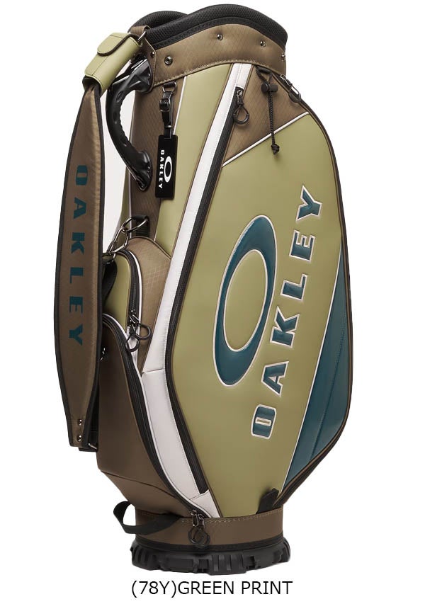 オークリー2025年春夏モデルメンズOAKLEYGOLFBAG18.0キャディーバッグ9.5型3.1kg5分割47インチ対応ネームプレート付属刻印タイプFOS901967OAKLEY【25】