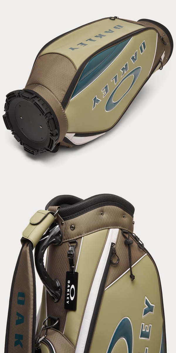 オークリー2025年春夏モデルメンズOAKLEYGOLFBAG18.0キャディーバッグ9.5型3.1kg5分割47インチ対応ネームプレート付属刻印タイプFOS901967OAKLEY【25】