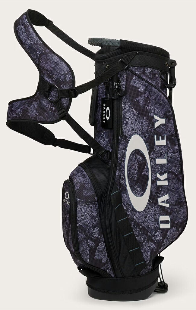 オークリーメンズOAKLEYSTAND18.0キャディーバッグ9.5型2.6kg5分割ネームプレート付属刻印タイプFOS901968OAKLEY【25】