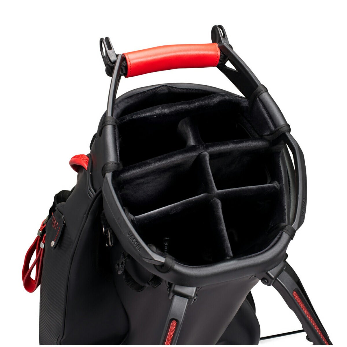 ★期間限定★【全品対象！エントリーでポイント3倍♪】ベゼルPLAYER5.0キャディーバッグ8.5型47インチ対応6分割ネームプレート付属刻印タイプ【26】