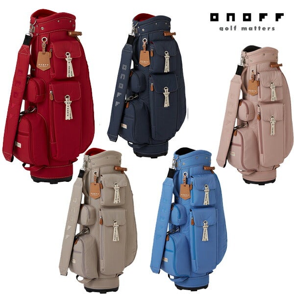 オノフレディースキャディーバッグOB0722【21】ONOFFゴルフキャディバッグ
