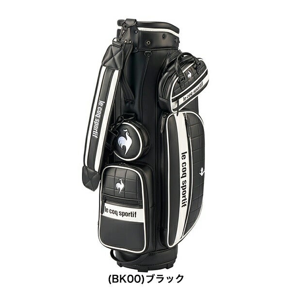 ルコック2025年春夏モデルレディースCOMFYPOCKETキャディーバッグ着脱可能ポーチ付き3.7kg8.５型6分割47インチ対応ネームプレート付属刻印タイプLG5SCB02L【25】