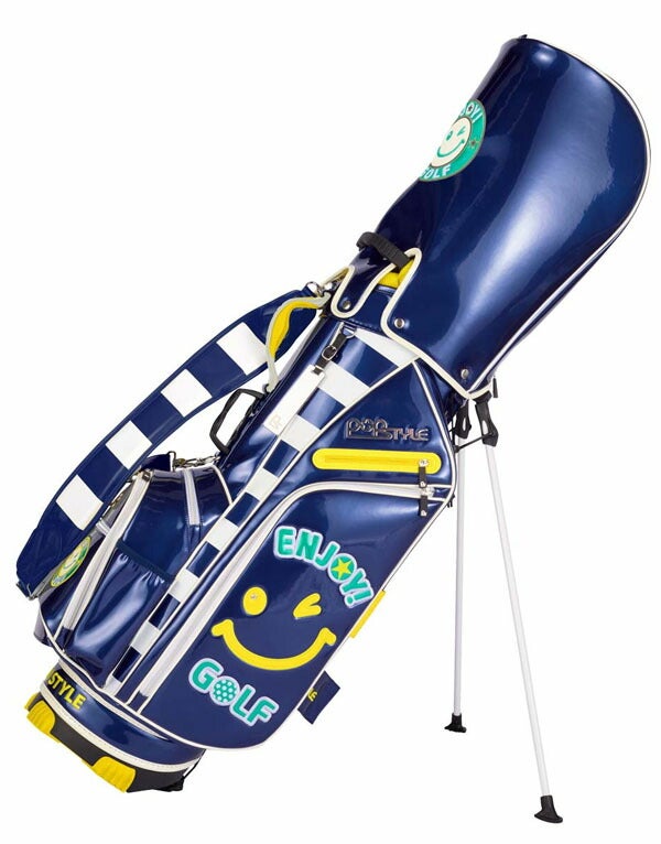 ウィンウィンスタイルENJOYGOLFPearlSTスタンドキャディーバッグ3.6kg9型47インチ対応5分割ネームプレート付属刻印タイプCB-141キャディバッグゴルフバッグ【25】
