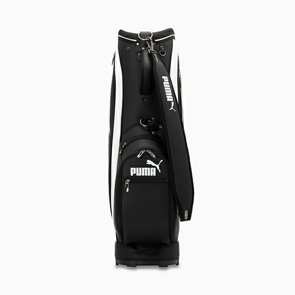 プーマゴルフ2025年秋冬モデルユニセックスベーシックPUMAキャディーバッグ3.1kg9型47インチ対応5分割ネームプレート付属無し091931【25】