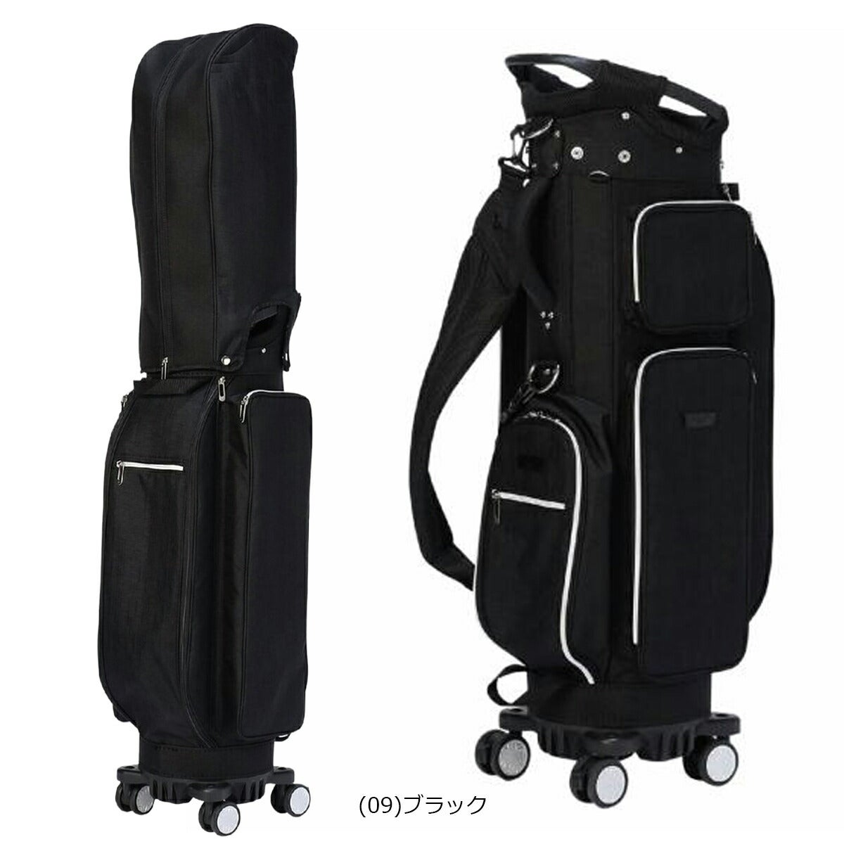 ミズノ4輪キャスターバッグキャディバッグ3.1kg5分割ネームプレート付属なし5LJC2656キャディーバッグ【26SS】