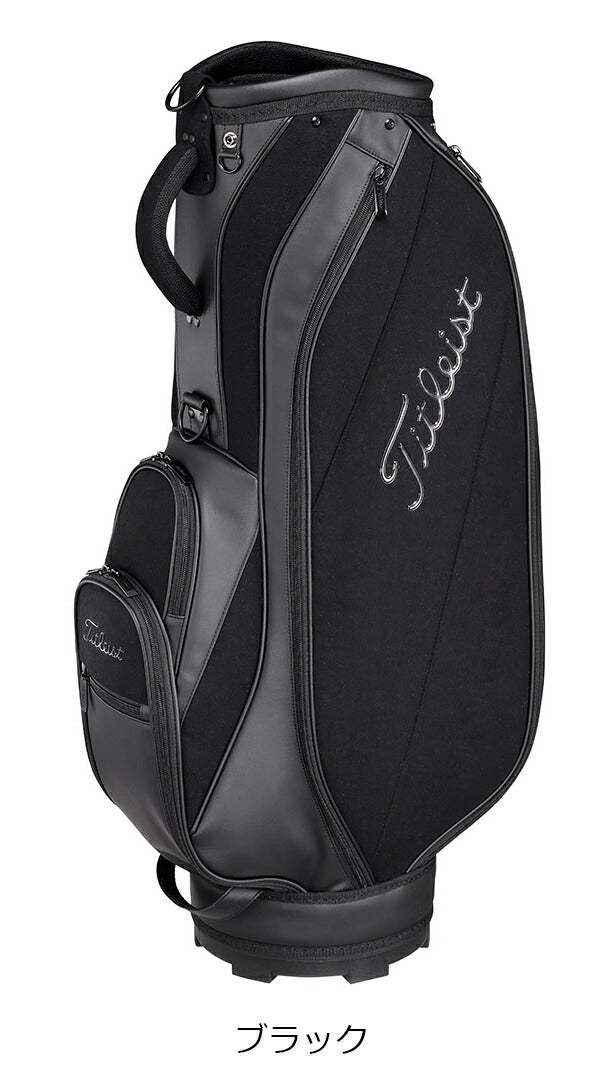 タイトリストメンズフォールコレクションキャディーバッグ8.5型3.2kg47インチ5分割TB22FCBJキャディバッグTitleist【22】