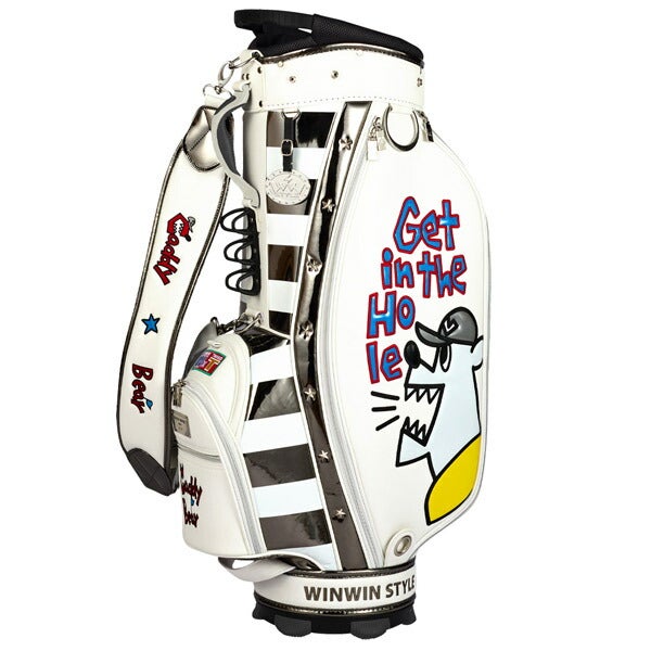 ウィンウィンスタイルCADDYBEARLEMキャディーバッグCB-5199型4kg47インチ対応5分割ネームプレート付属刻印不可キャディバッグ【24】