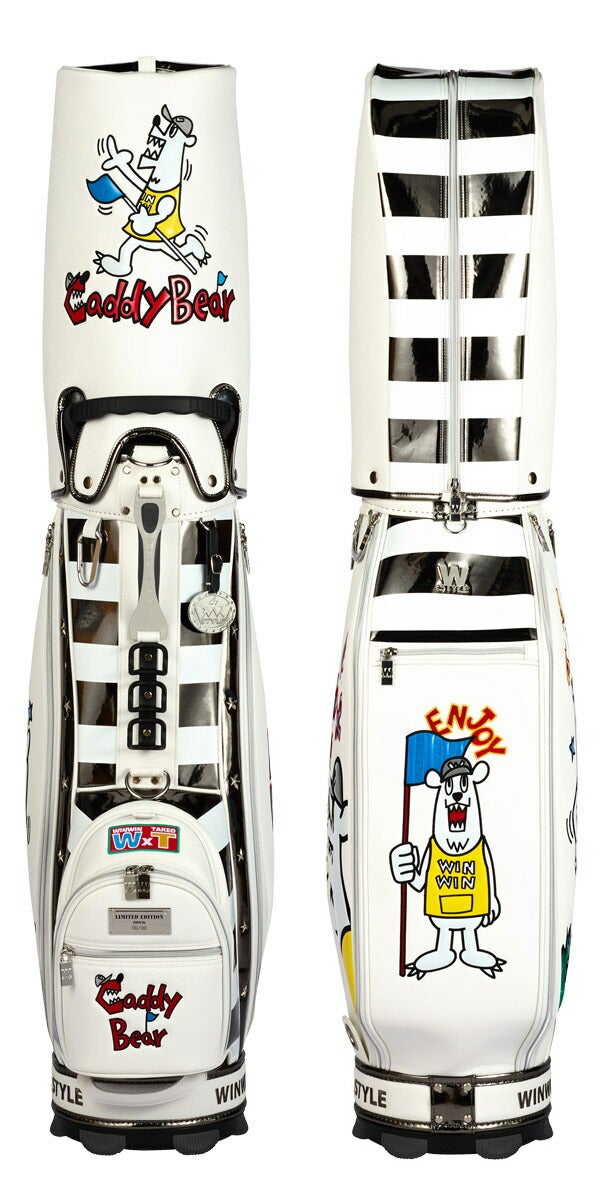ウィンウィンスタイルCADDYBEARLEMキャディーバッグCB-5199型4kg47インチ対応5分割ネームプレート付属刻印不可キャディバッグ【24】