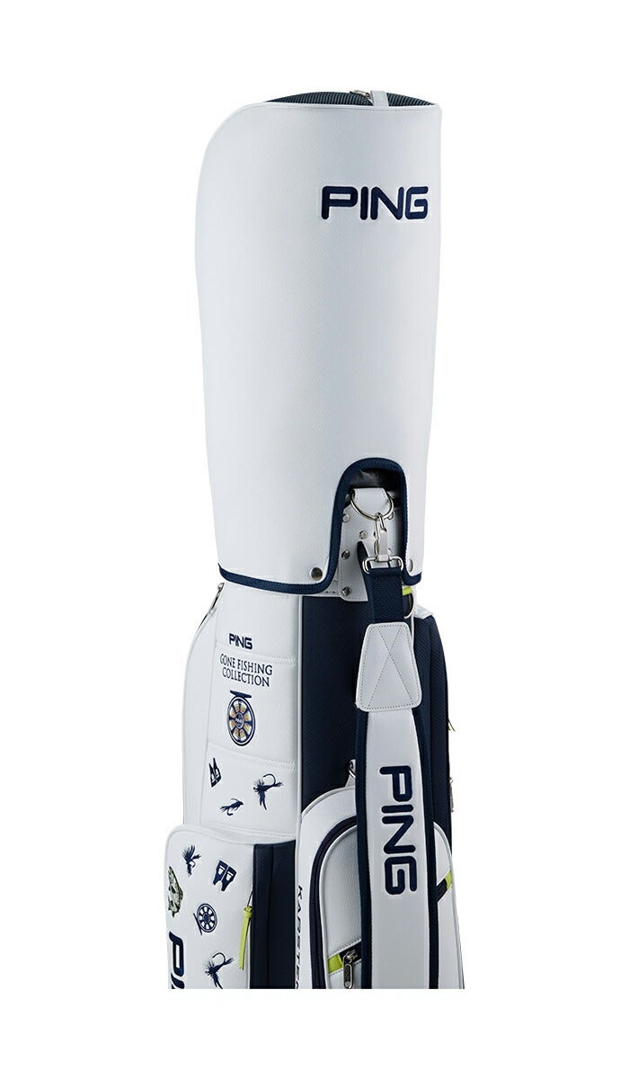 ピンゴルフユニセックスゴーンフィッシングキャディーバッグ2.8kg9型5分割ネームプレート付属無しCB-N2505【25】