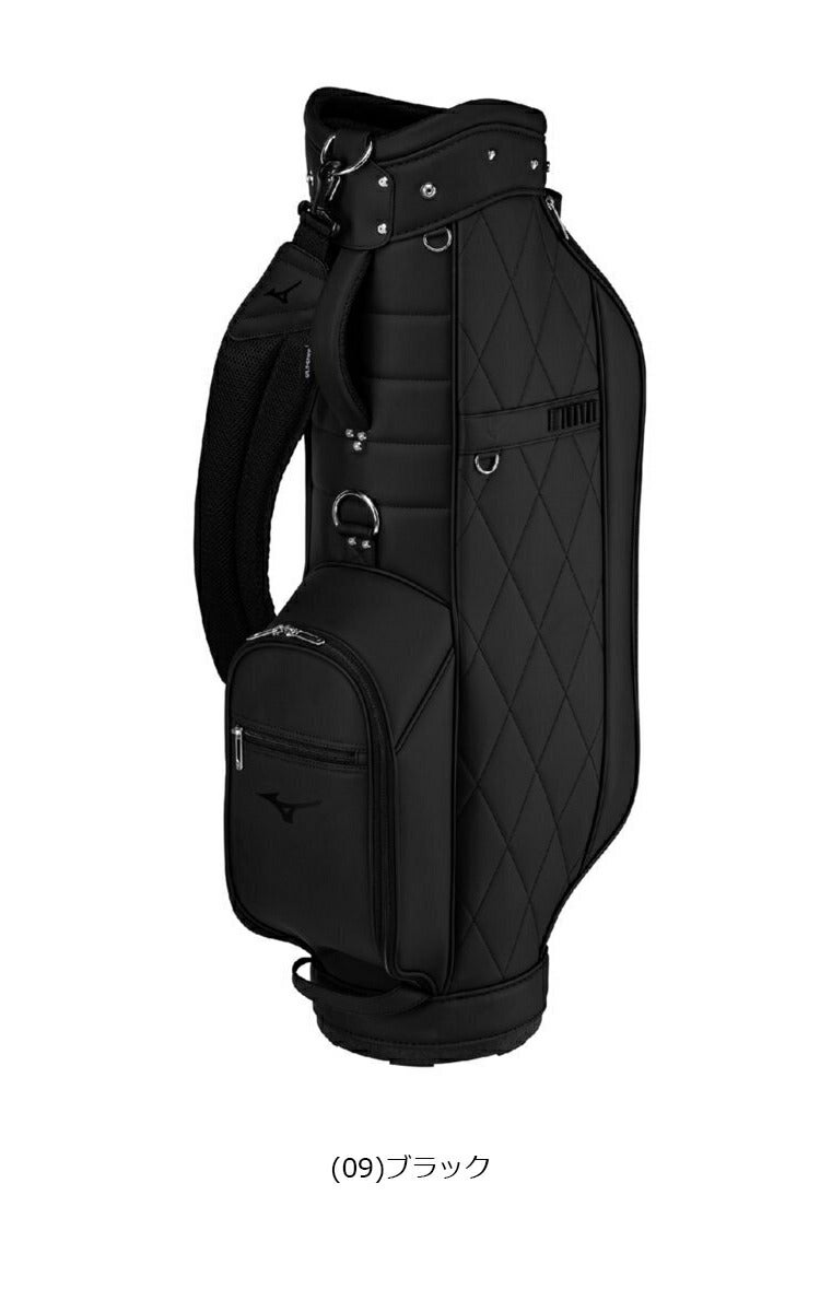 ミズノメンズNX.8キャディーバッグ2.8kg8.5型47インチ対応5分割ネームプレート付属無し5LGC2521キャディバッグ【25】