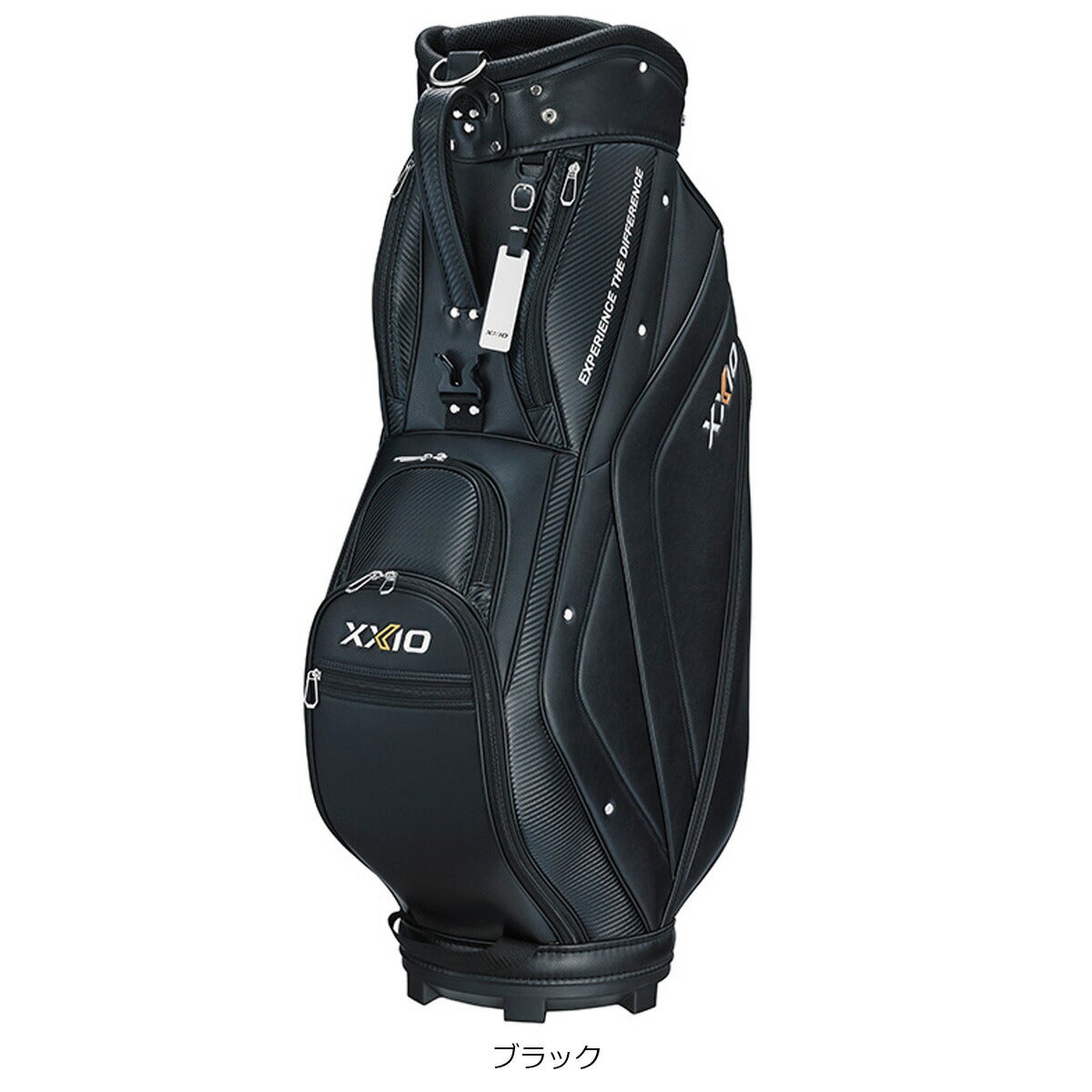 ダンロップメンズゼクシオ超軽量キャディバッグ2.4kg9.5型4分割ネームプレート付属刻印タイプGGC-X164キャディーバッグ【25FW】