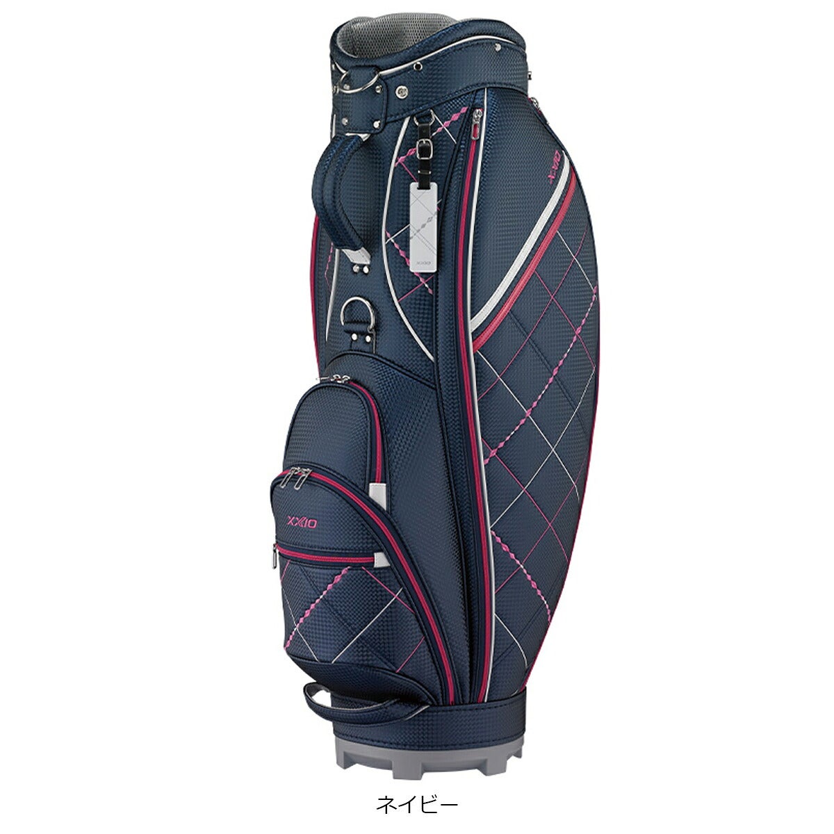ダンロップレディースゼクシオ超軽量キャディバッグ2.4kg8.5型4分割ネームプレート付属刻印タイプGGC-X165Wキャディバッグ【25FW】