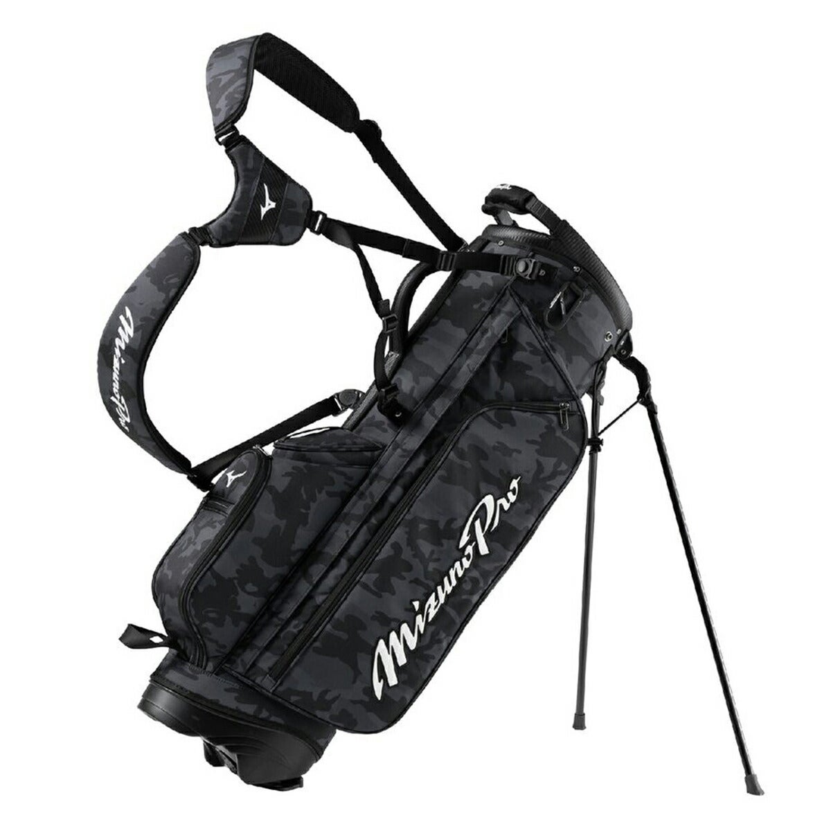 ミズノプロMizunoProスタンドキャディバッグ2.8kg9.5型47インチ対応5分割（セパレート3分割）ネームプレート付属無し5LGC2523キャディバッグ【25FW】