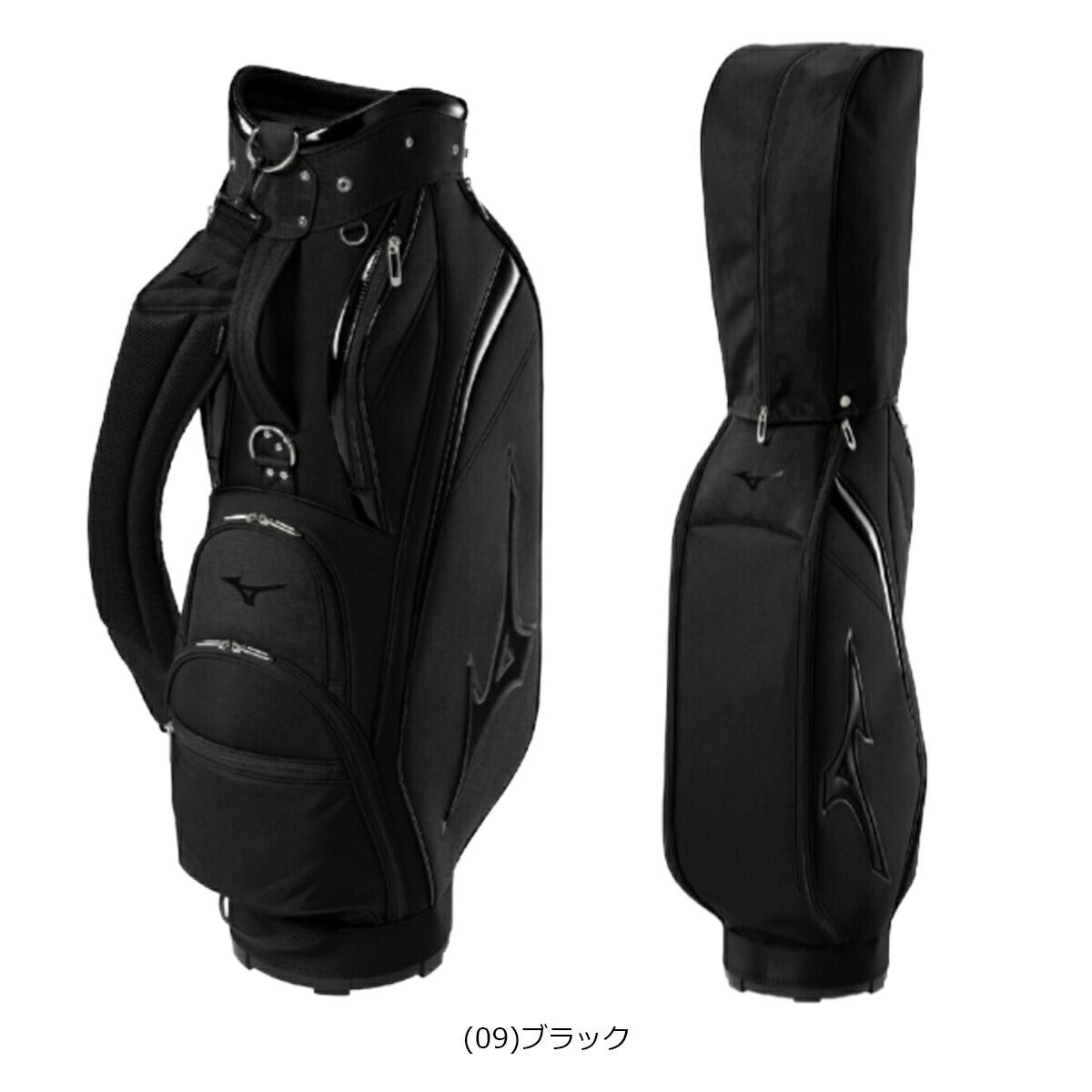 ミズノ メンズ NX.6 キャディーバッグ 9型 47インチ対応 2.3kg ネーム