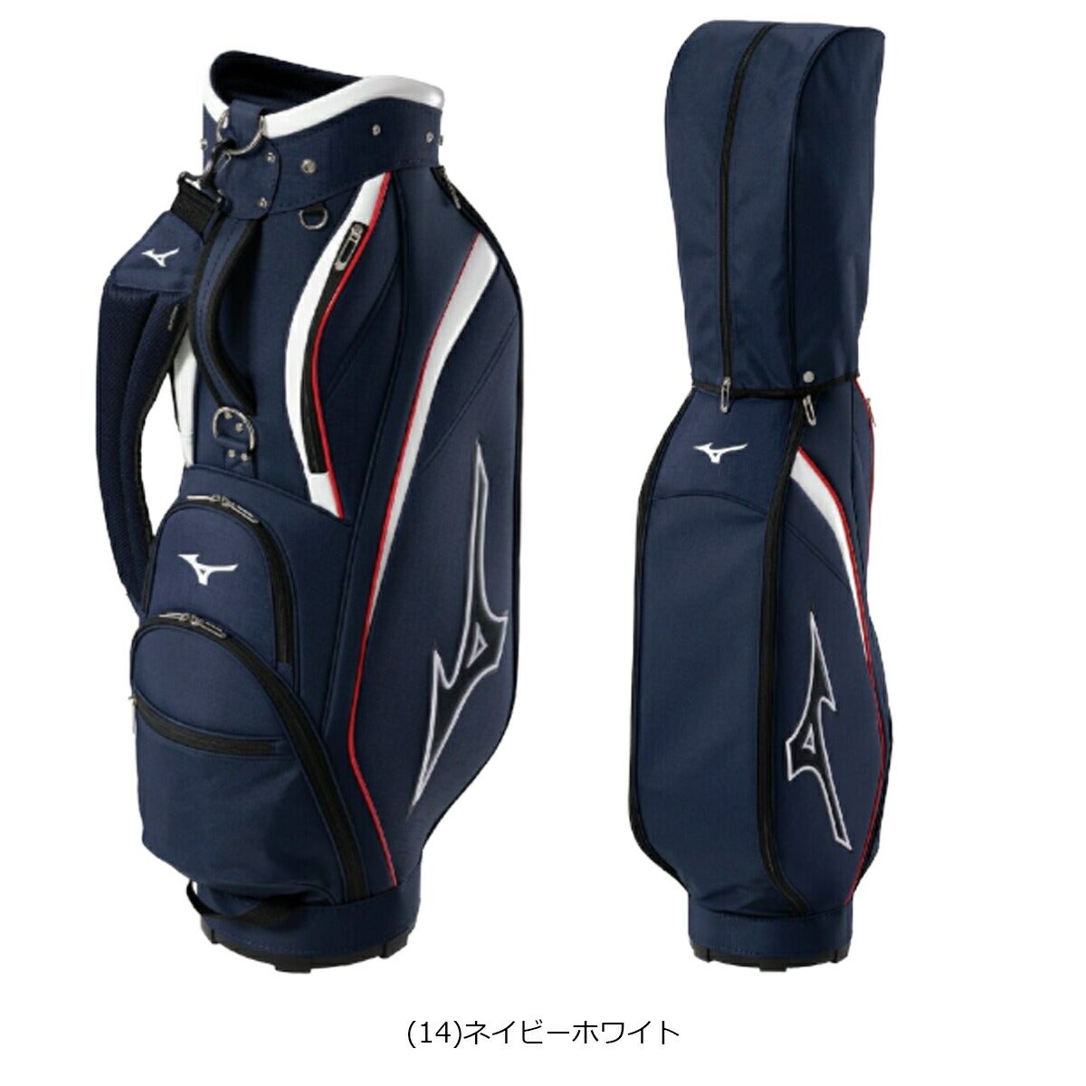 ミズノメンズNX.6キャディーバッグ9型47インチ対応2.3kgネームプレート付属無し5LGC2601キャディバッグ【25FW】