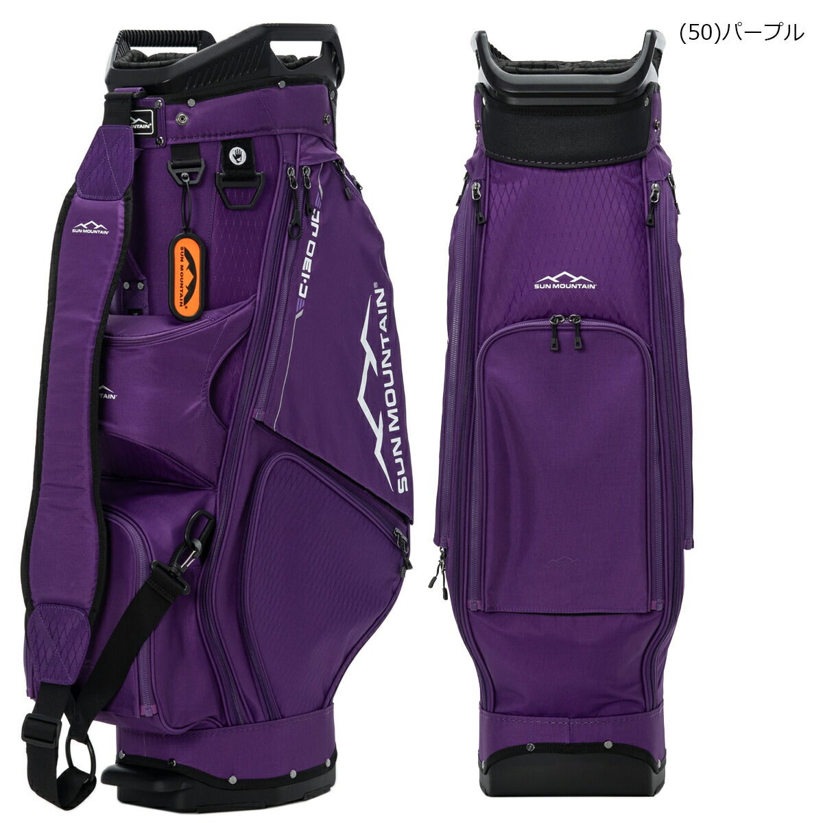 サンマウンテン2026年春夏モデルユニセックスCBC-130JCキャディバッグ3.5kg9.5型6分割46インチ対応ネームプレート付属刻印不可SUMG5FC2【26SS】