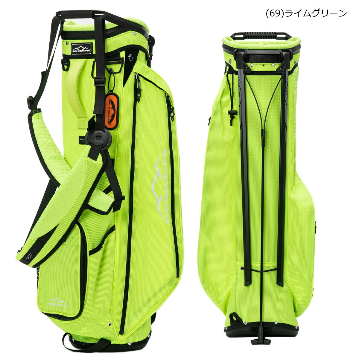サンマウンテン2026年春夏モデルユニセックスSTAPPROACHLITEJCスタンドキャディバッグ2.2kg9型4分割46インチ対応ネームプレート付属刻印不可SUMG6SC1【26SS】