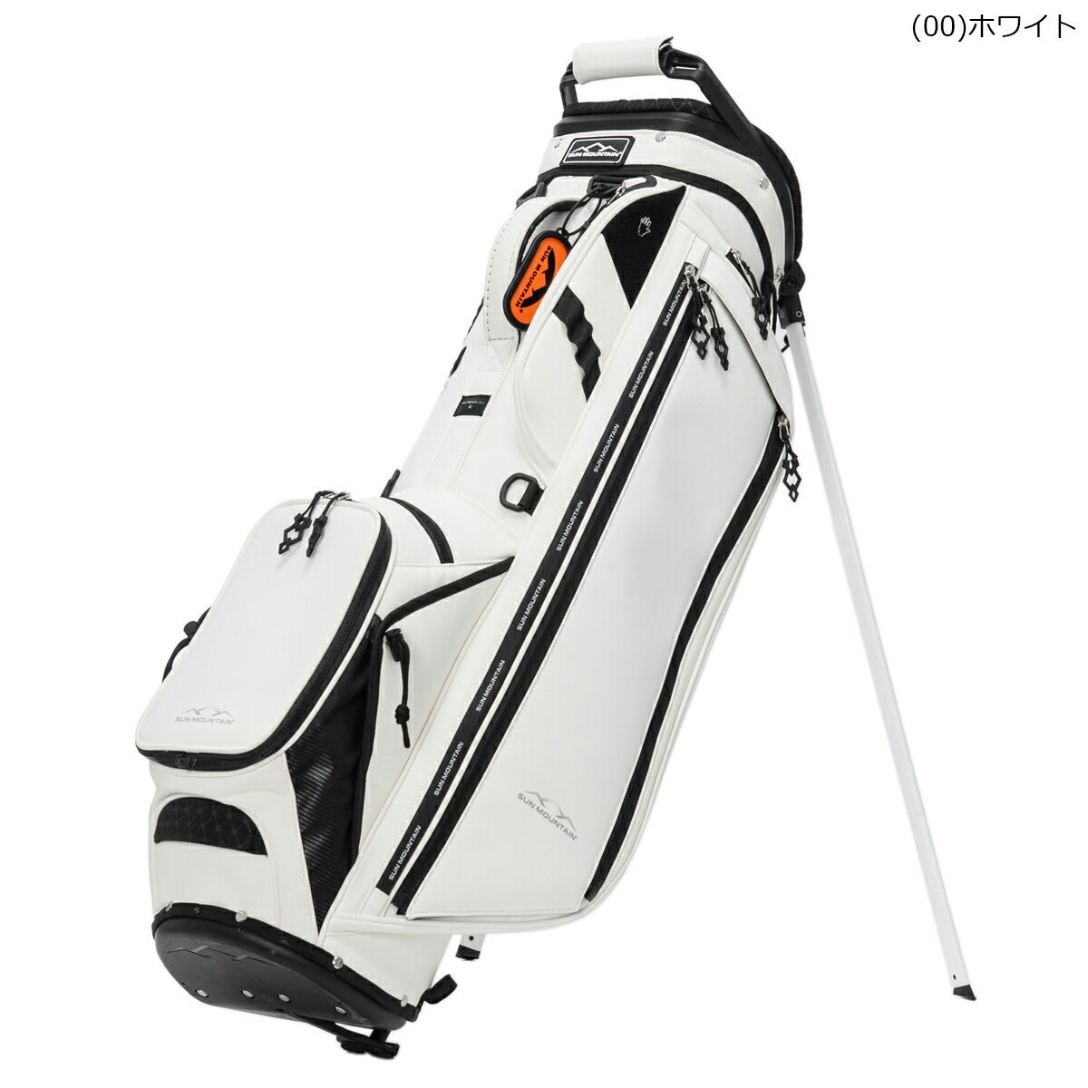 サンマウンテン2026年春夏モデルユニセックスSTMATCHPLAYJCスタンドキャディバッグ3.2kg9型4分割46インチ対応ネームプレート付属刻印不可SUMG6SC2【26SS】