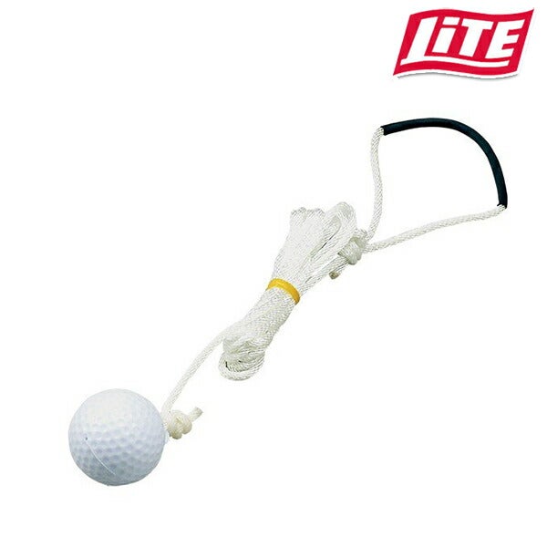 ライトLITEシンプルショット用アイリスソーコーゴルフ用品ゴルフ練習器紐付スペアボール(SS-023)ライト(LITE)M-312m-312